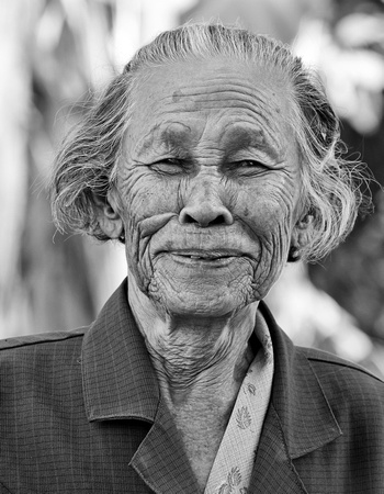 Smiling Thai Elder