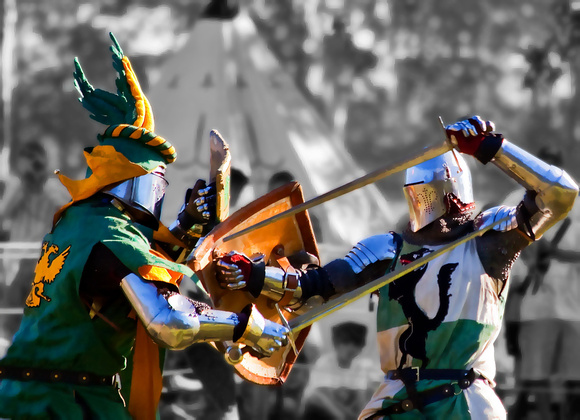 Medieval Knights Clash